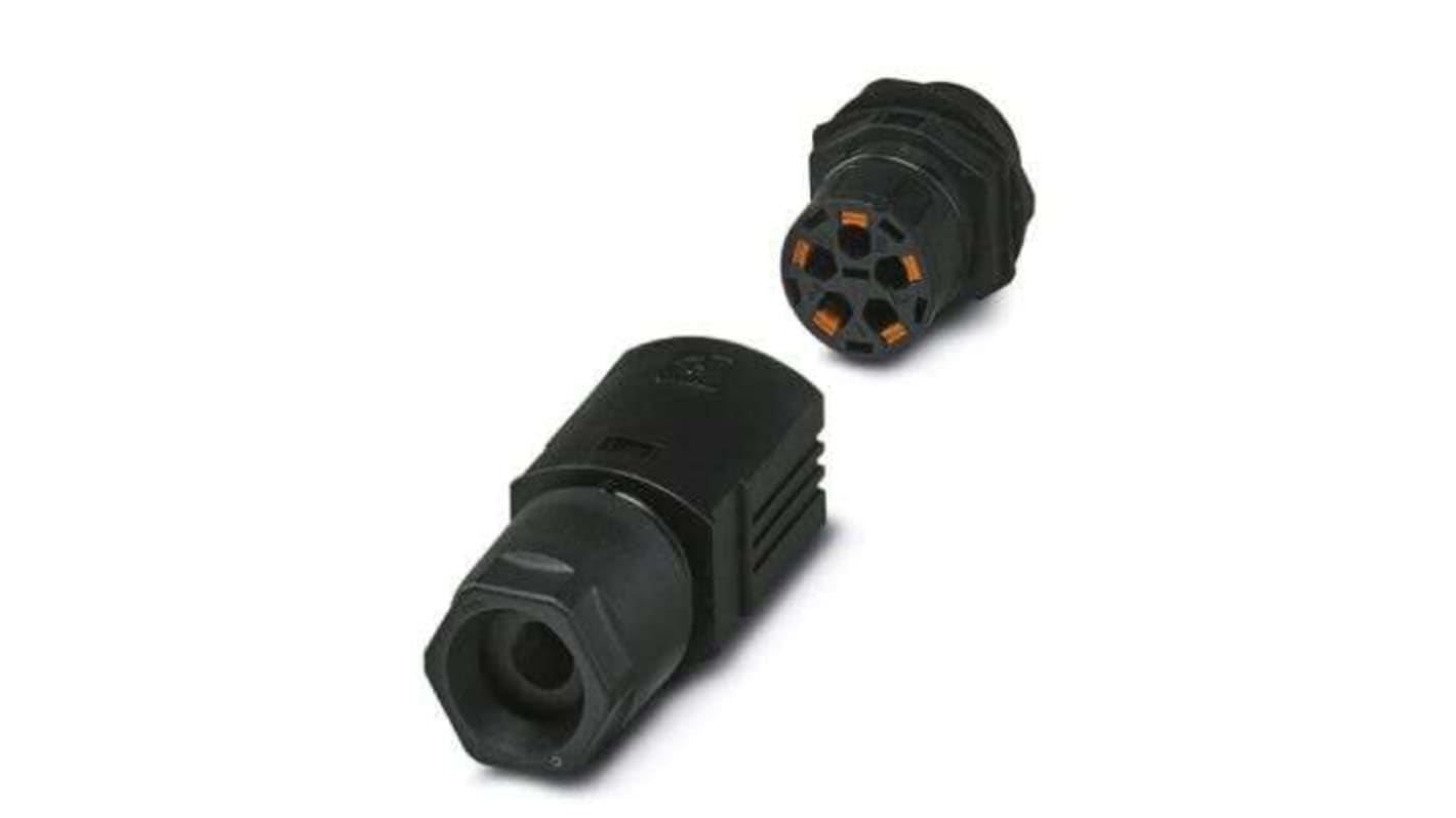 Conector circular Phoenix Contact serie IPD de 5 vías, Montaje en Panel, IP66, IP68, IP69K