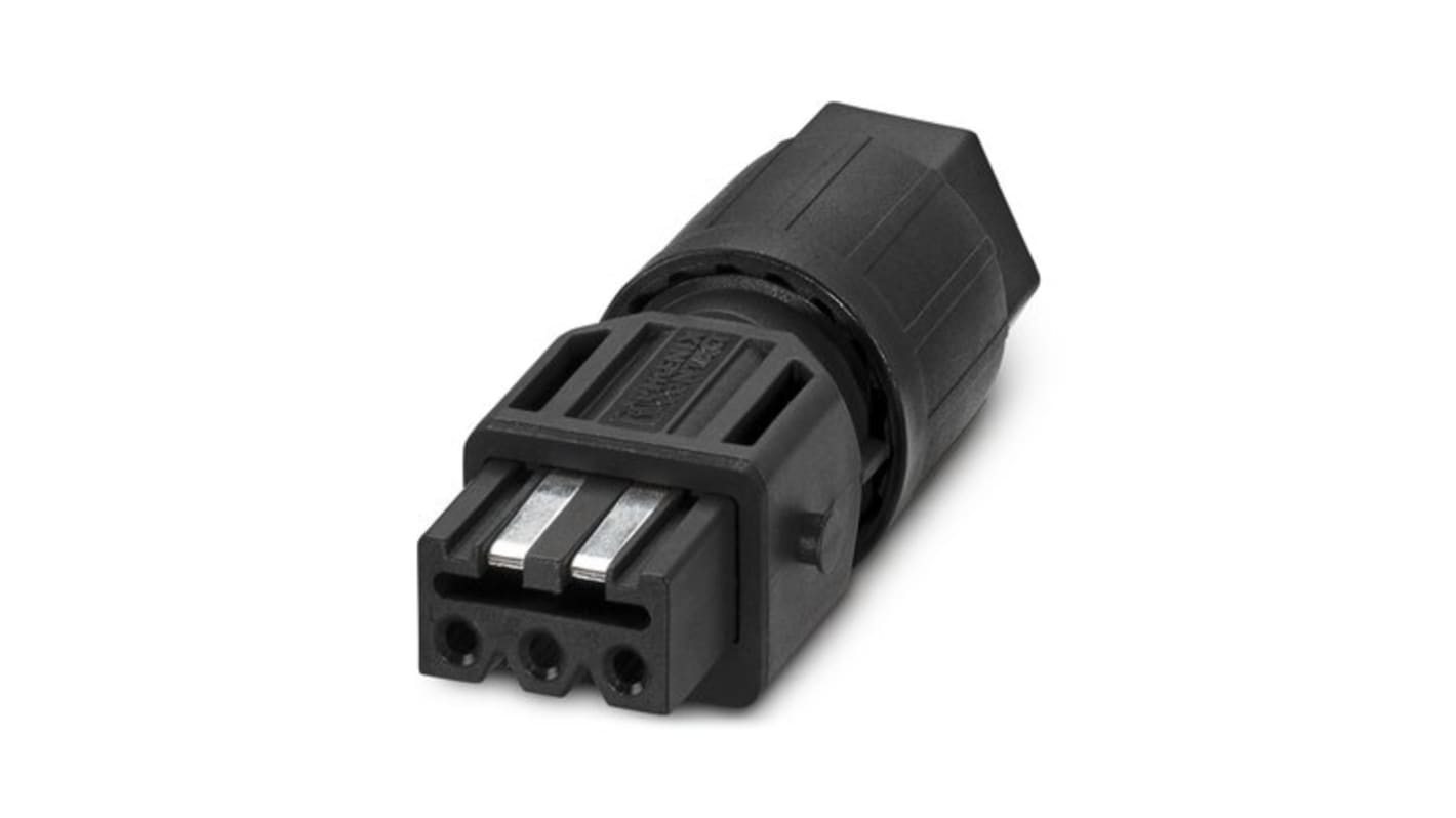 Conector de potencia Phoenix Contact QPD de 4 vías, 400 V CA, 16A