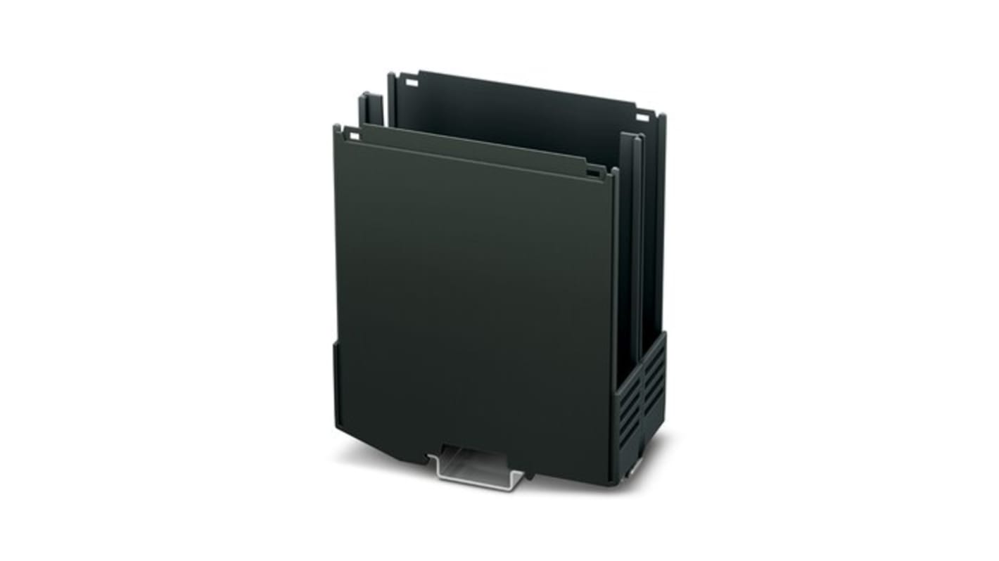 Phoenix Contact Mounting Base Enclosure Type ICS50 Series , 50.1 x 100 x 108.35mm, Polyamide DIN Rail Enclosure