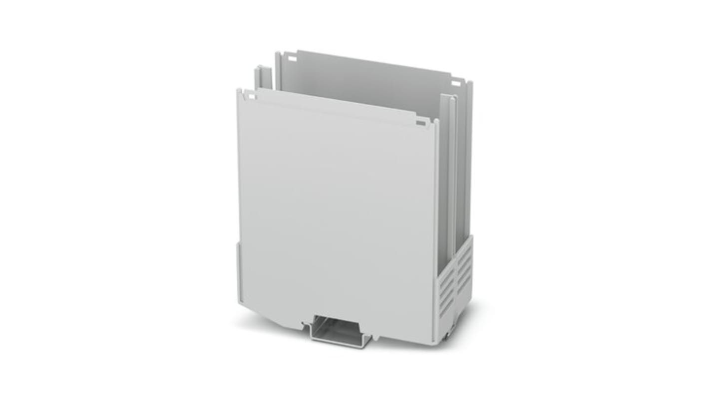 Phoenix Contact Mounting Base Enclosure Type ICS50 Series , 50.1 x 100 x 108.35mm, Polyamide DIN Rail Enclosure