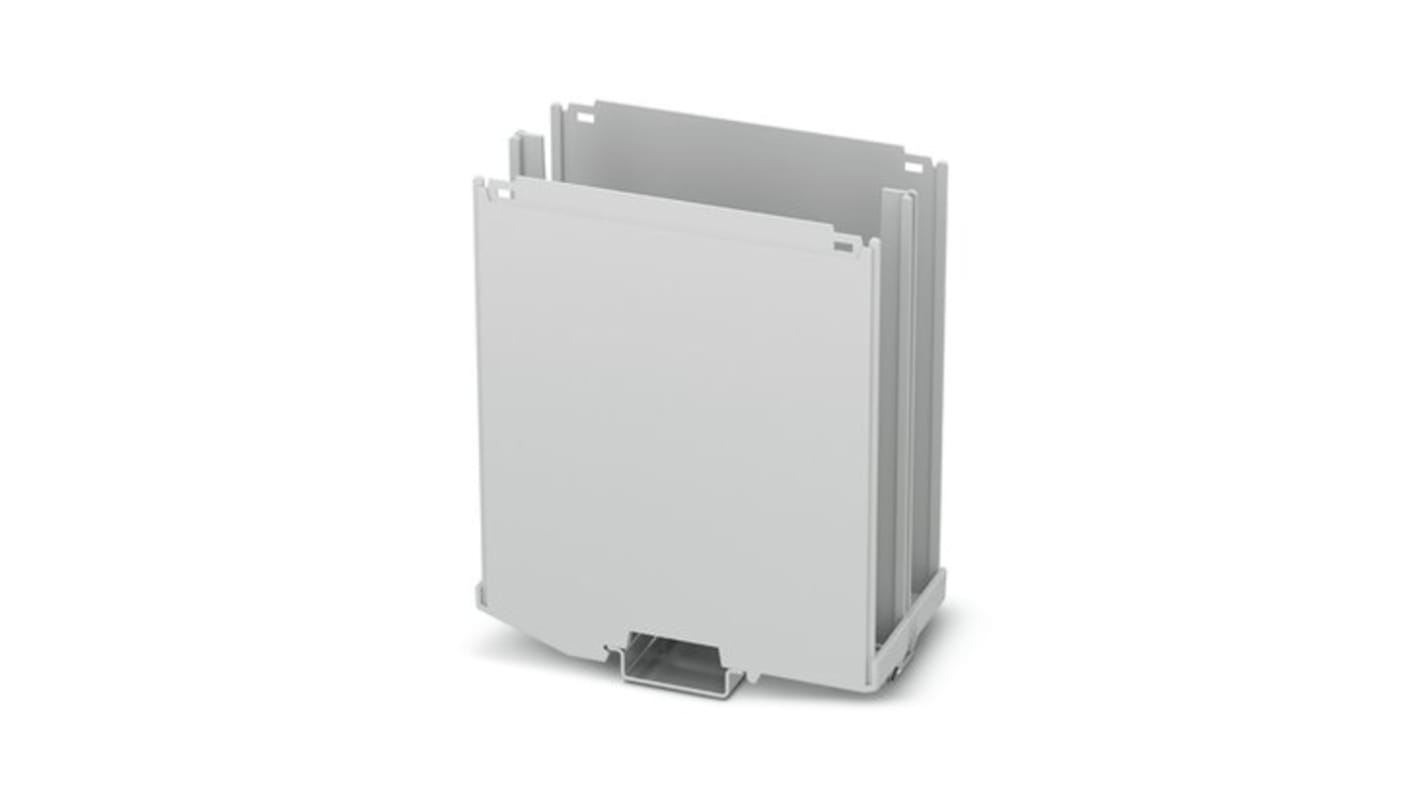 Phoenix Contact Mounting Base Enclosure Type ICS50 Series , 50.1 x 100 x 108.35mm, Polyamide DIN Rail Enclosure