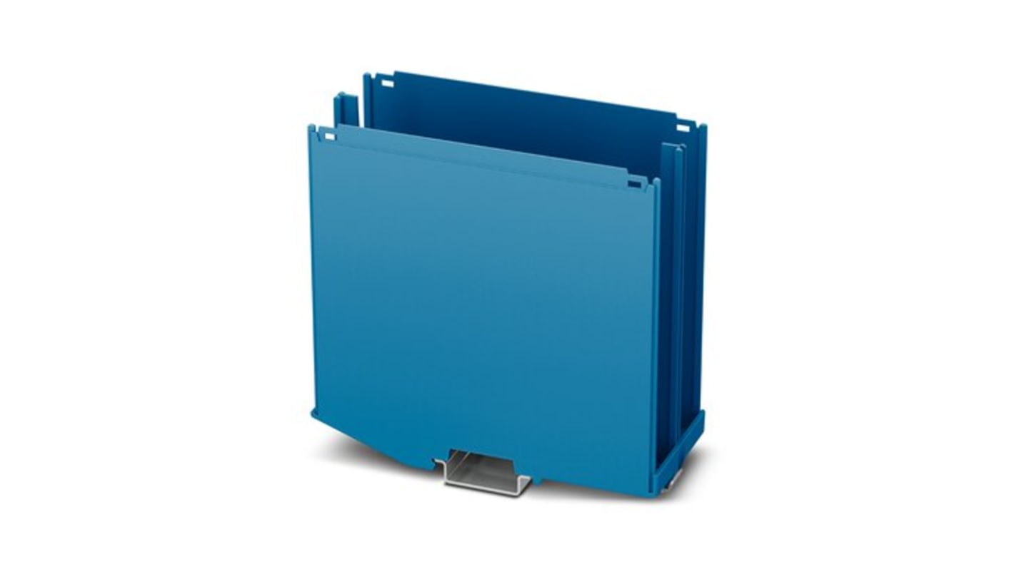 Caja para carril DIN Phoenix Contact serie ICS50, de Poliamida, 50.1 x 122.5 x 108.35mm