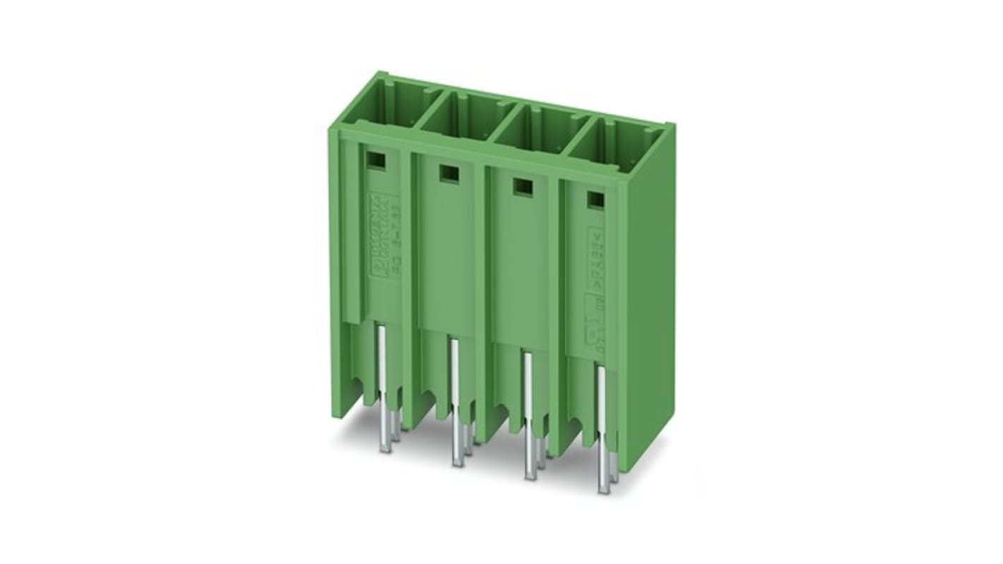 1131531 Phoenix Contact 7.62mm Pitch 4 Way Pluggable Terminal Block
