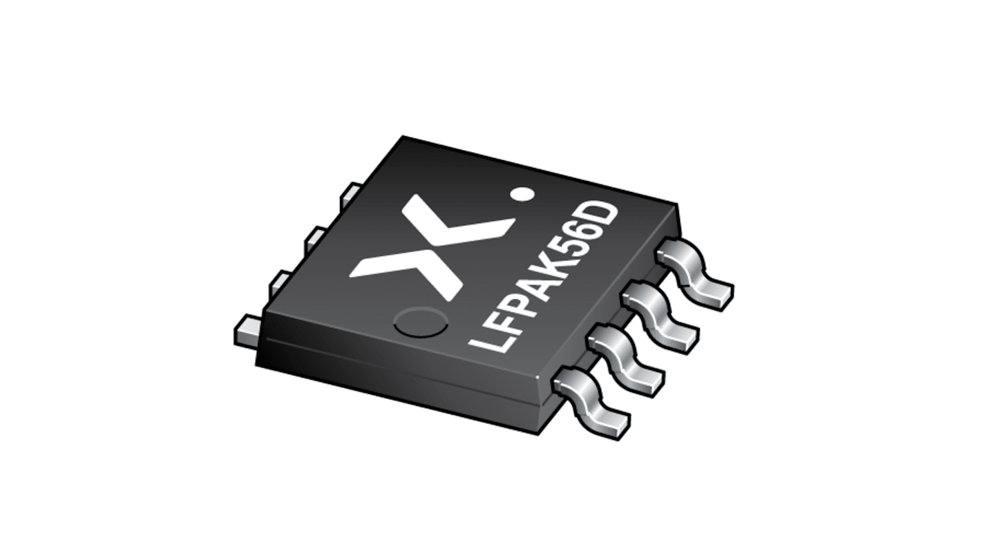 MOSFET Nexperia BUK7V4R2-40HX, VDSS 40 V, ID 98 A, LFPAK56D de 8 pines, 2elementos