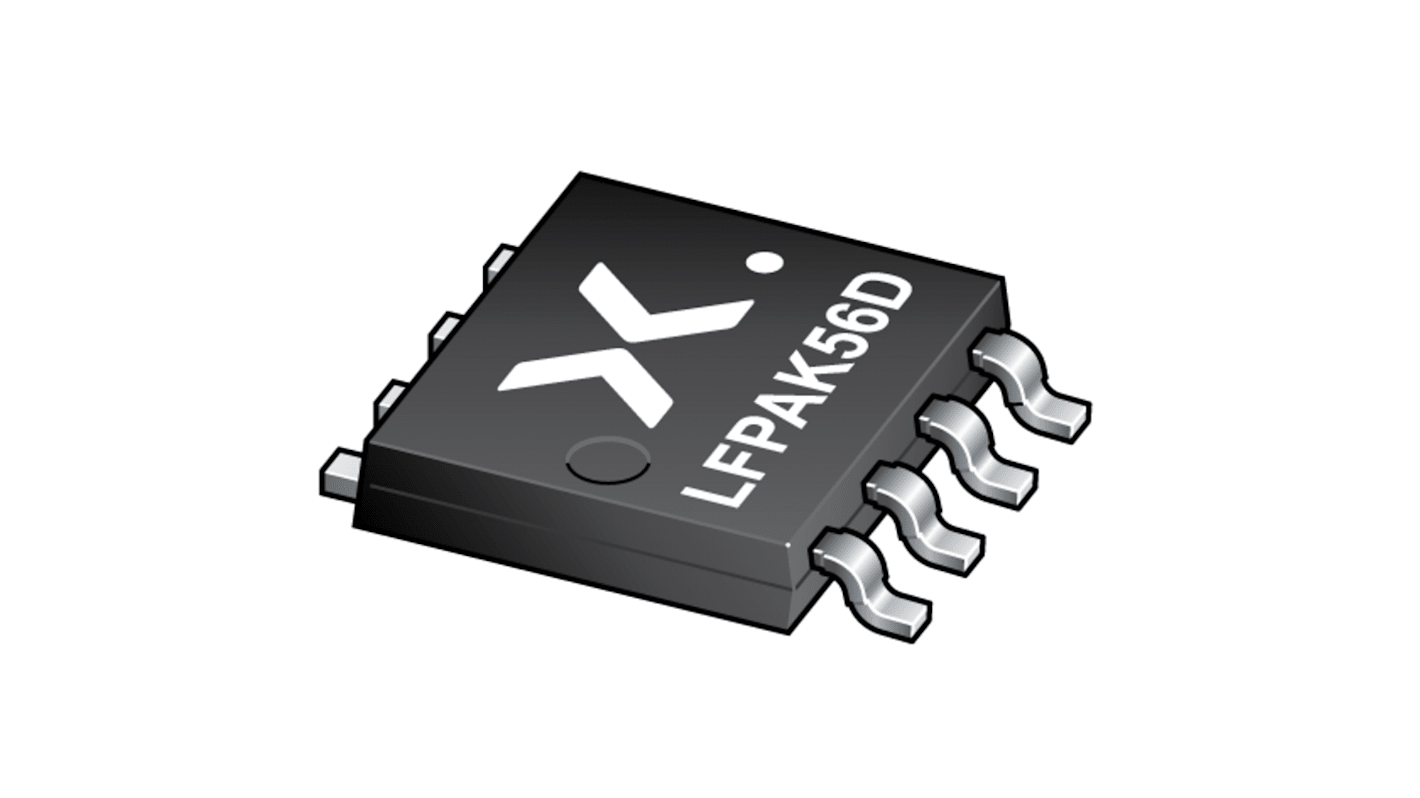 MOSFET Nexperia, canale N, 40 A, LFPAK56D, Montaggio superficiale