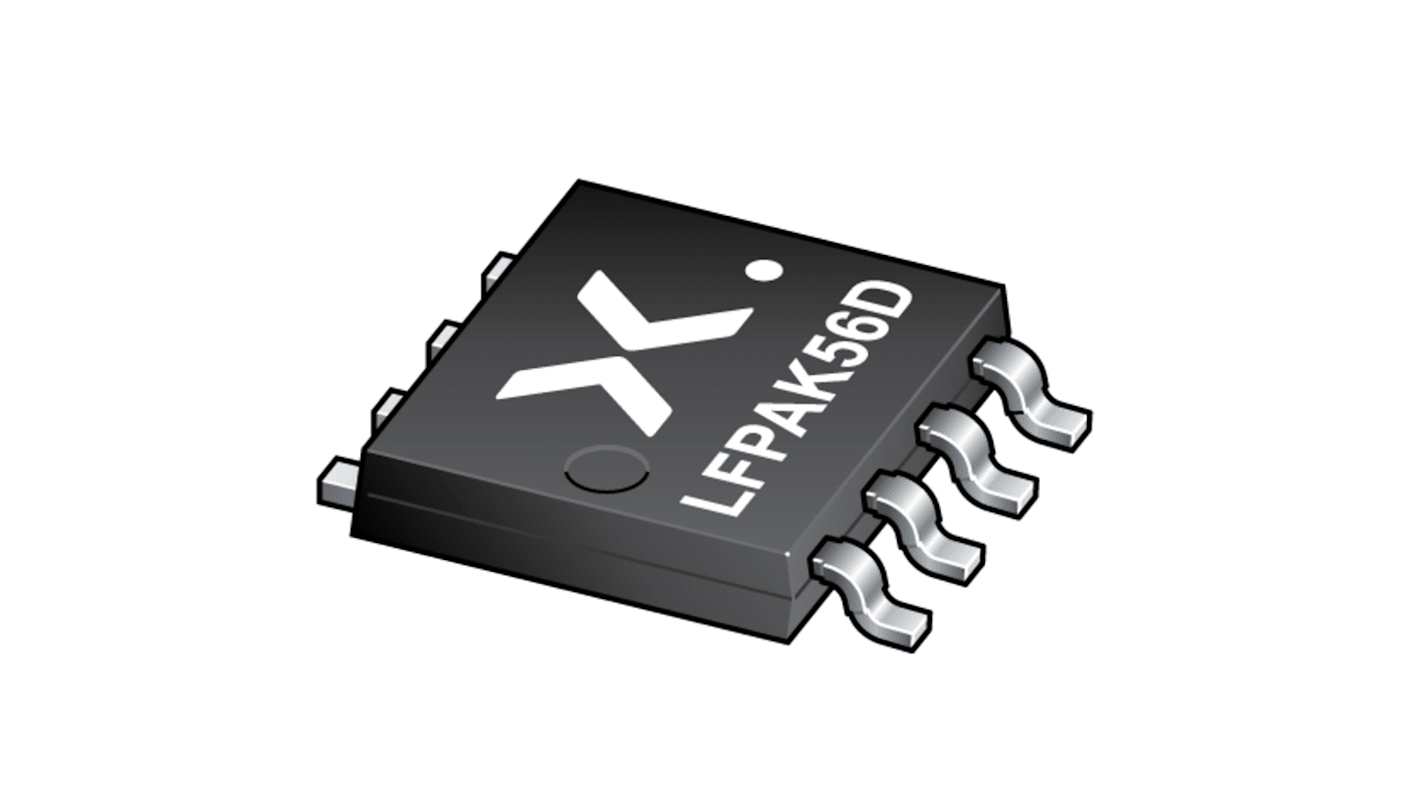 Dual N-Channel MOSFET, 18.2 A, 40 V, 8-Pin LFPAK56D Nexperia BUK9K25-40RAX