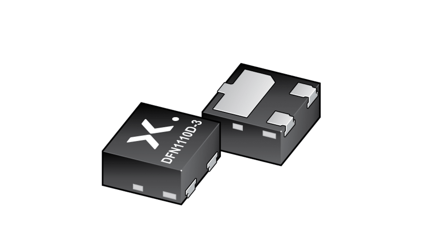 Nexperia PESD2CANFD27VQBZ, BiDirectional ESD Protection Diode DFN1110D3 RS