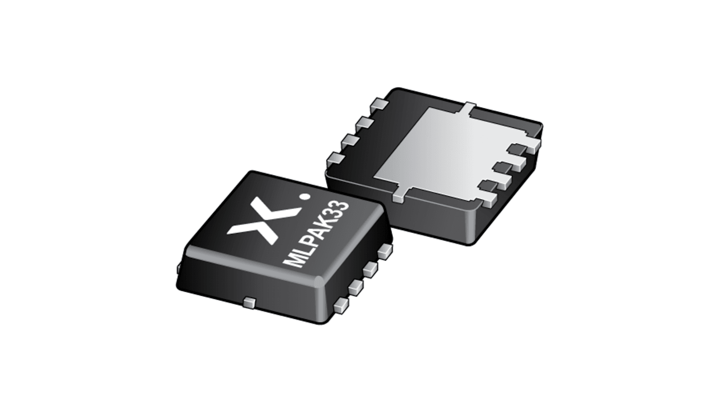 N-Channel MOSFET, 13.1 A, 25 V, 8-Pin MLPAK33 Nexperia PXN6R2-25QLJ