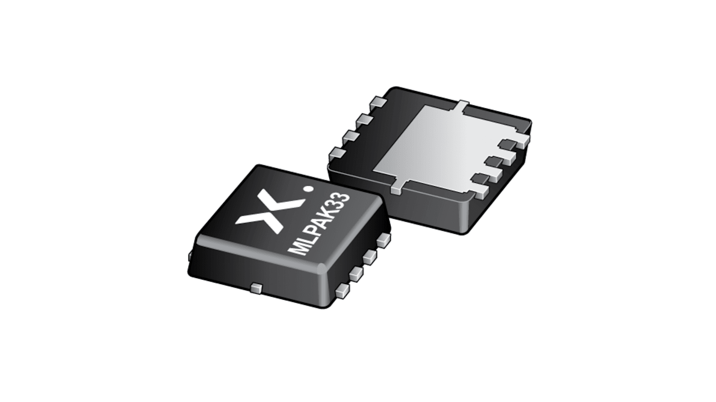 MOSFET Nexperia canal N, MLPAK33 12,7 A 30 V, 8 broches