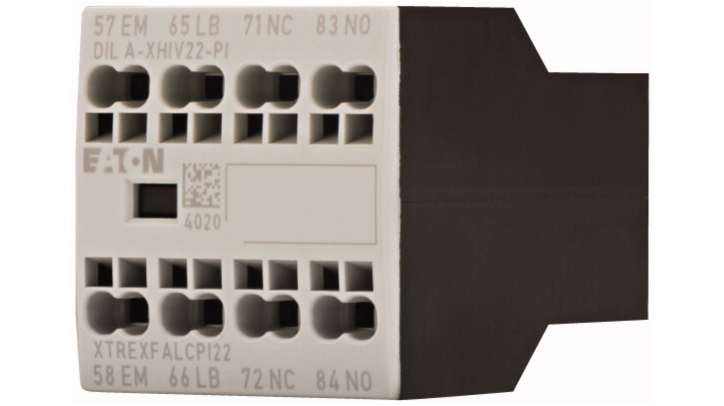Eaton Eaton Moeller Hilfskontakt 4-polig, 1 Öffner, 1 NCL, 1 Schließer, 1 Schließer Frontmontage 16 A