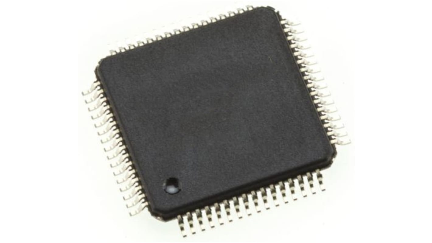 Microcontrollore MCU Microchip, AVR, TQFP, AVR, 64 Pin, Montaggio superficiale, 12bit, 24MHz