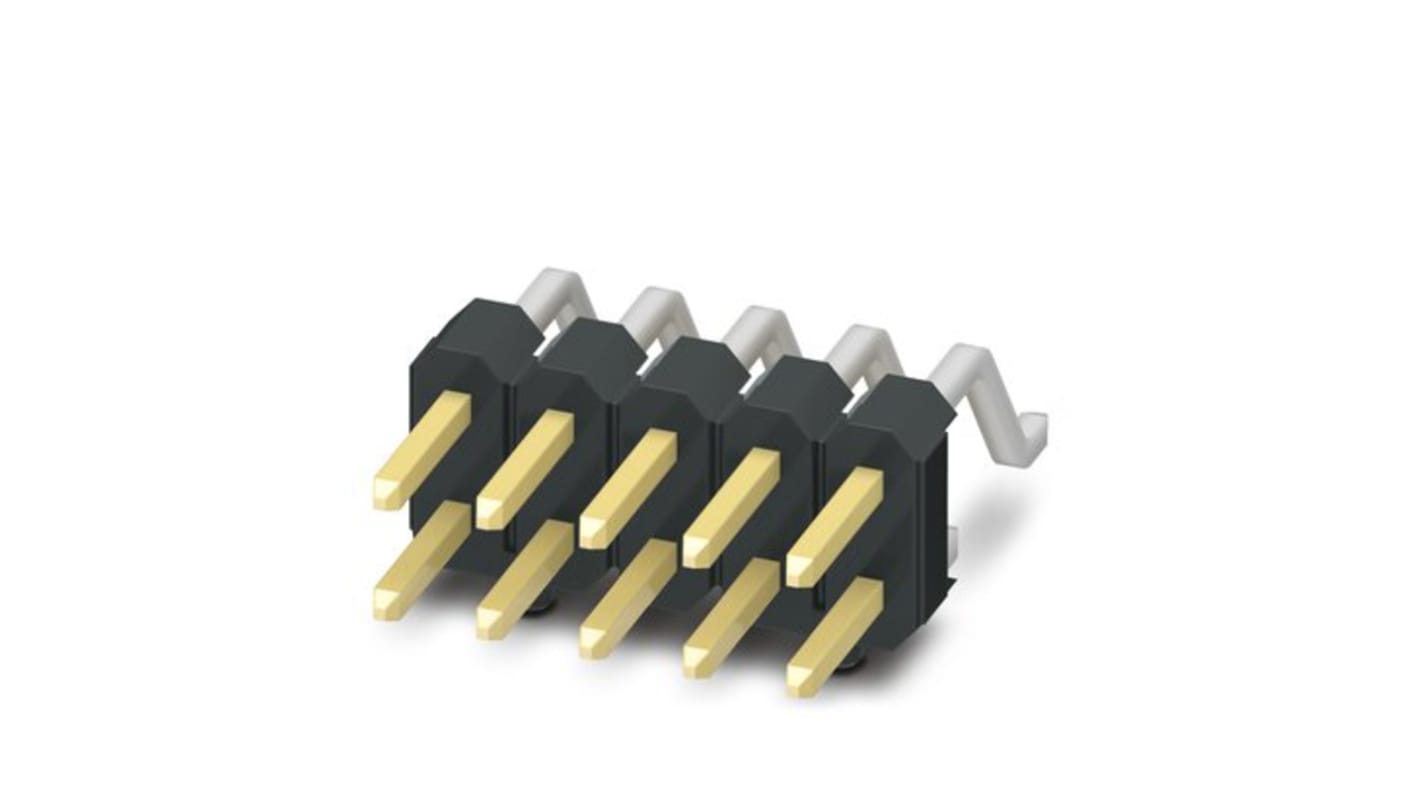 Phoenix Contact Pin Header, 20 Contact(s), 2.54mm Pitch, 2 Row(s)