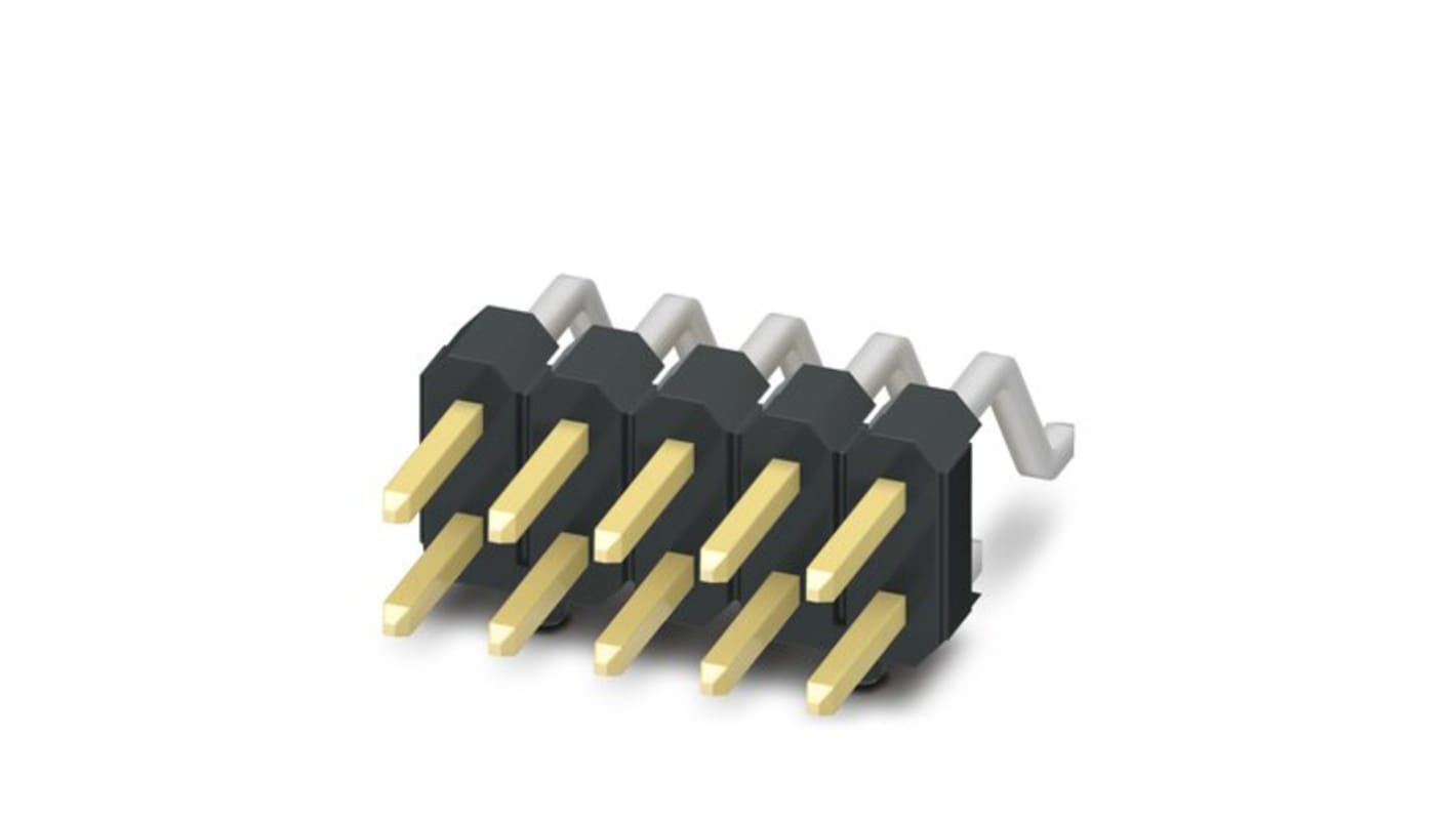 Phoenix Contact Pin Header, 30 Contact(s), 2.54mm Pitch, 2 Row(s)