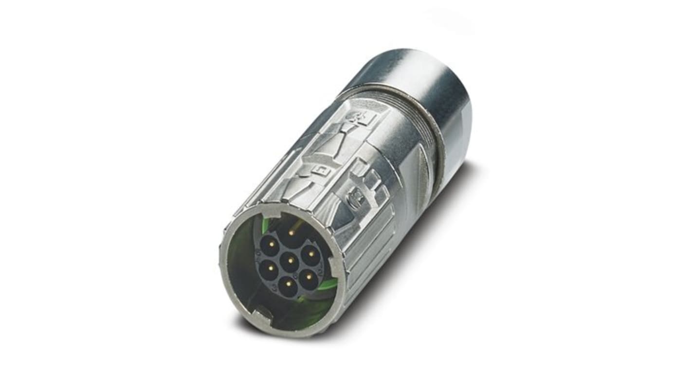 Phoenix Contact Circular Connector, 7 Contacts, Cable Mount, M17 Connector, Plug, IP67, IP68, M17 PRO Series