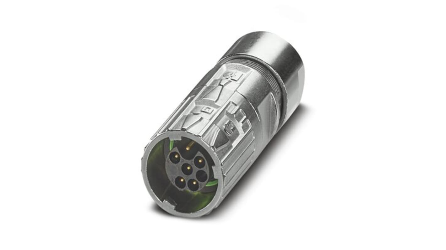 Phoenix Contact Circular Connector, 6 Contacts, Cable Mount, M17 Connector, Plug, IP67, IP68, M17 PRO Series