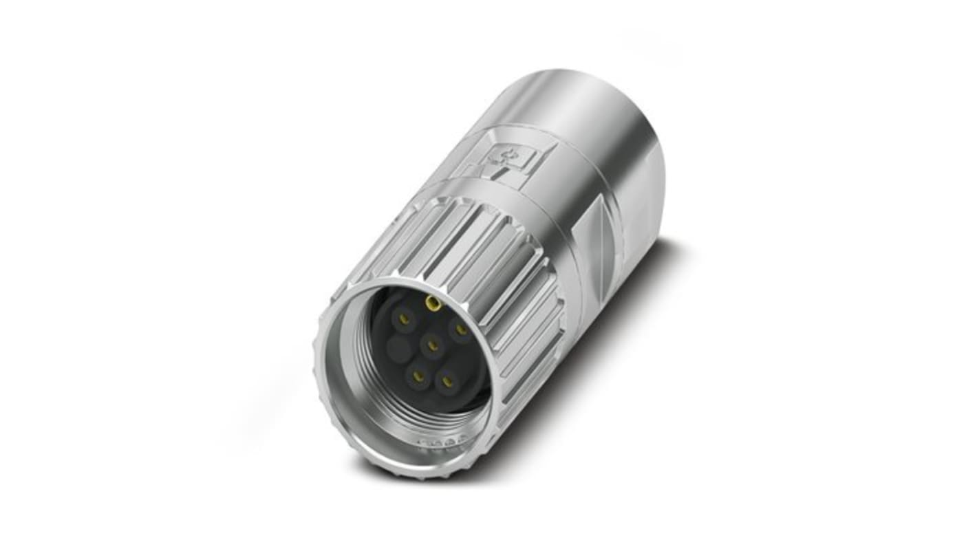 Phoenix Contact Circular Connector, 6 Contacts, Cable Mount, M17 Connector, Socket, IP67, IP68, M17 PRO Series