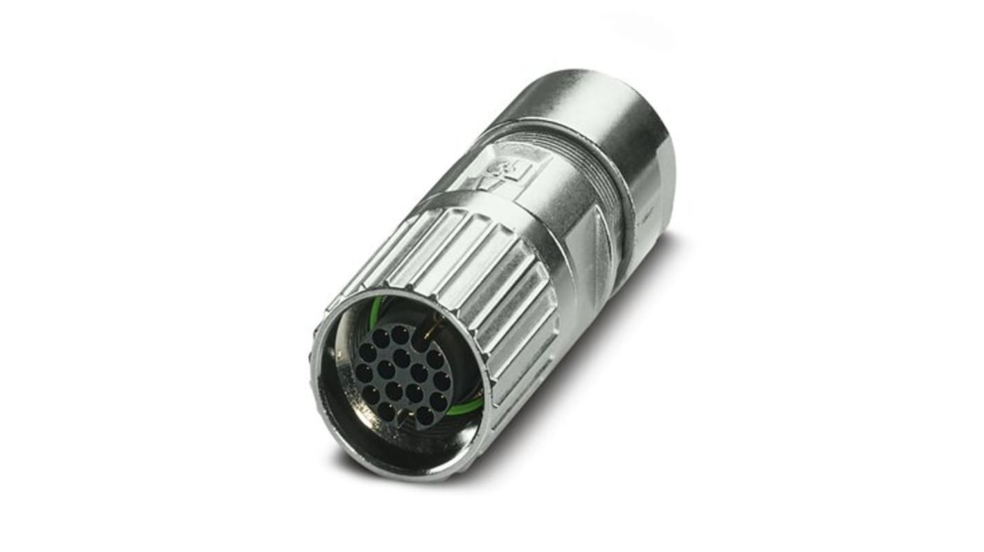 Phoenix Contact Circular Connector, 17 Contacts, Cable Mount, M17 Connector, Plug, IP67, IP68, M17 PRO Series