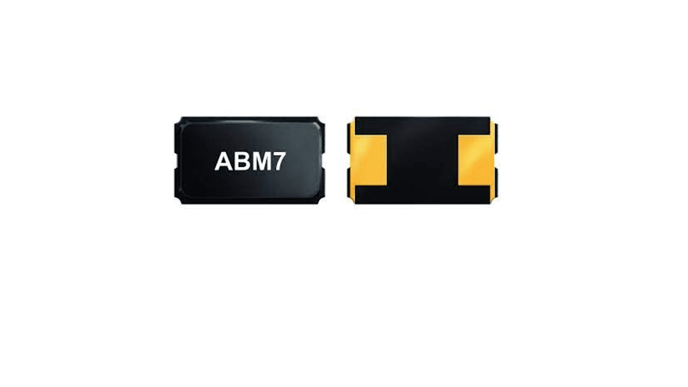 Abracon 10MHz Quarz, Oberflächenmontage, ±50ppm, 18pF, SMD, 4-Pin