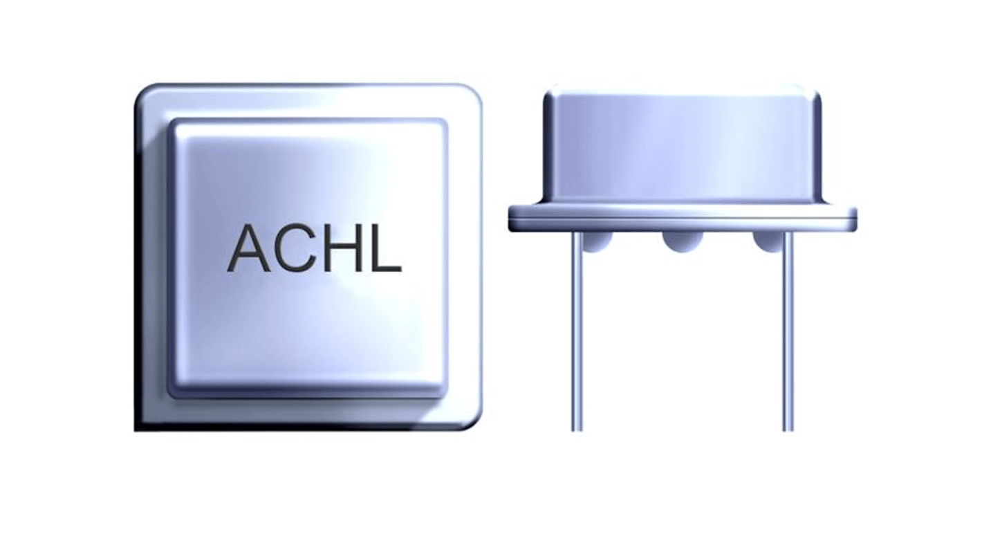 Abracon, 27MHz Clock Oscillator Crystal Oscillator HCMOS, TTL DIP8 ACHL-27.000MHZ-EK