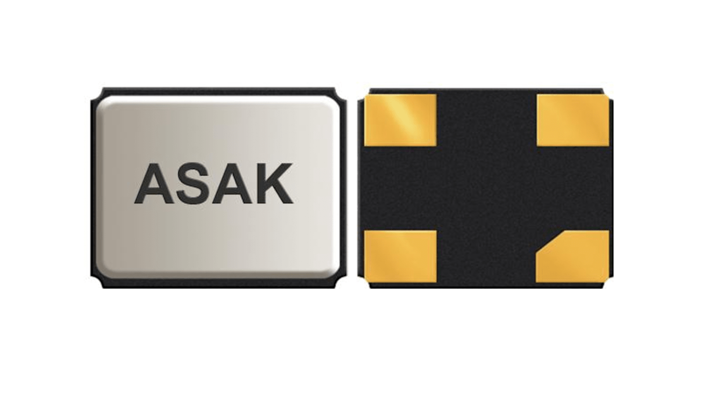 Abracon, 32.768kHz Crystal Oscillator Crystal Oscillator LVCMOS SMD ASAK2-32.768KHZ-LRS-T