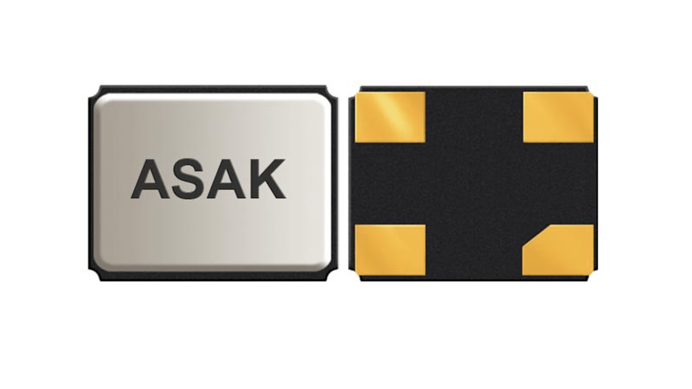 Oscillatore al quarzo ASAK-32.768KHZ-LRS-T, 32,768kHz LVCMOS SMD Oscillatore al quarzo