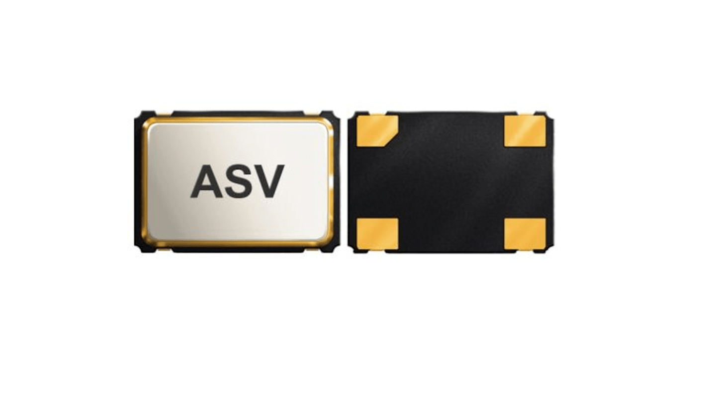 ASV-24.000MHZ-EJ-T, Krystaloscillator, 24MHz HCMOS, SMD Ur-oscillator