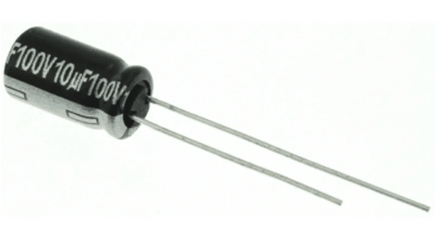 Panasonic 1000μF Aluminium Electrolytic Capacitor 100V dc, Radial, Through Hole - ECA2AHG102