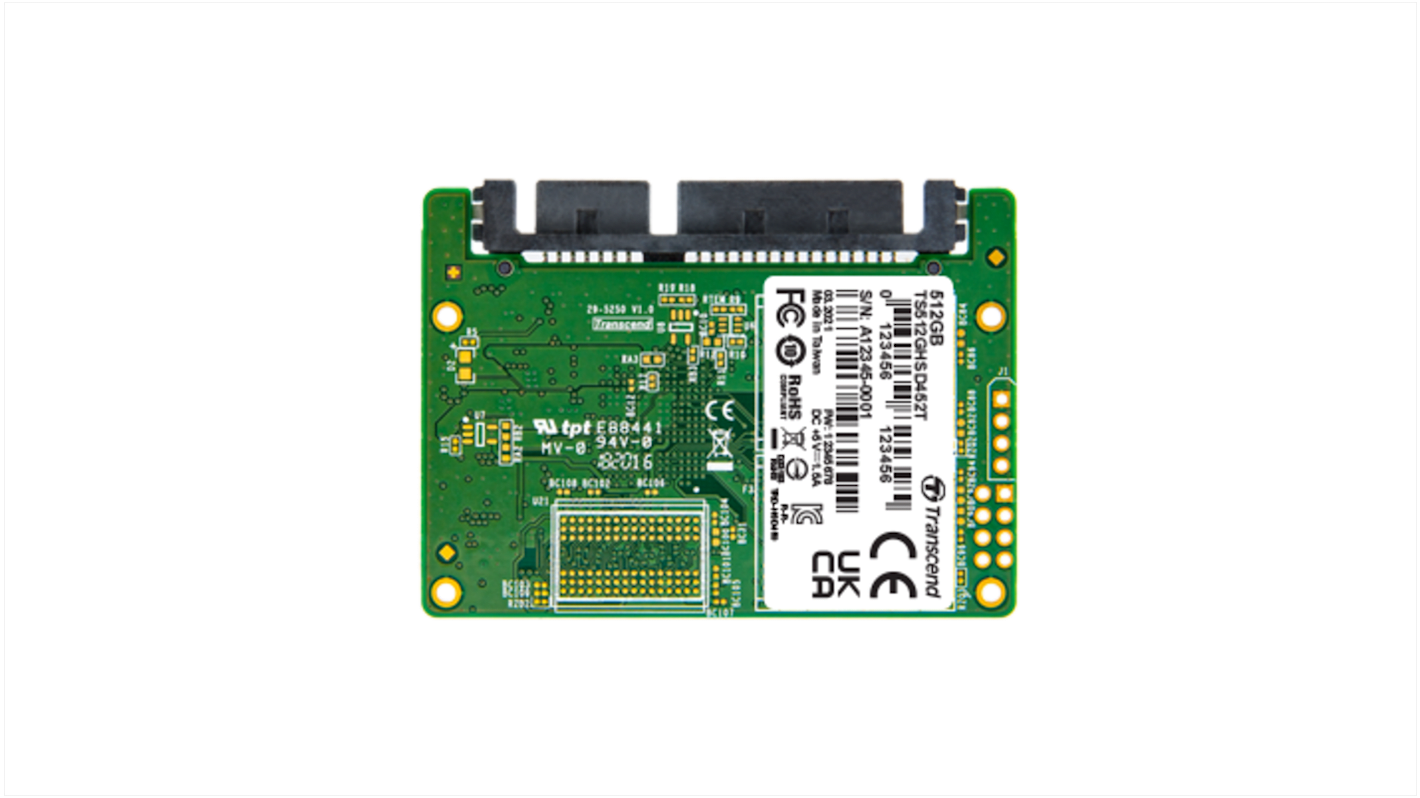 Pevný disk SSD 128 GB Interní, rozhraní: SATA III Ne Transcend 3D TLC