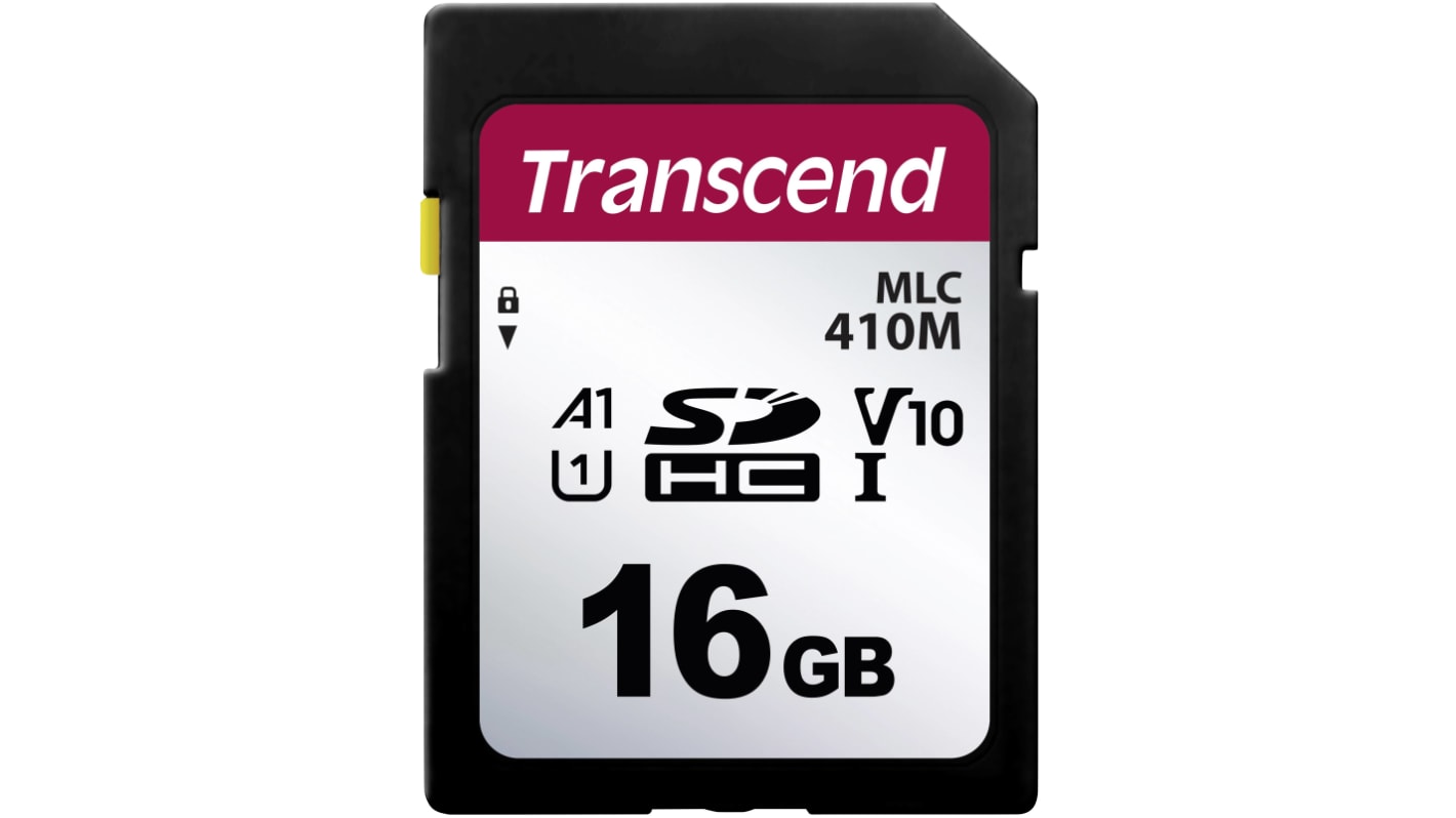 Transcend SDカードSDHC,容量：16 GBTS16GSDC410M