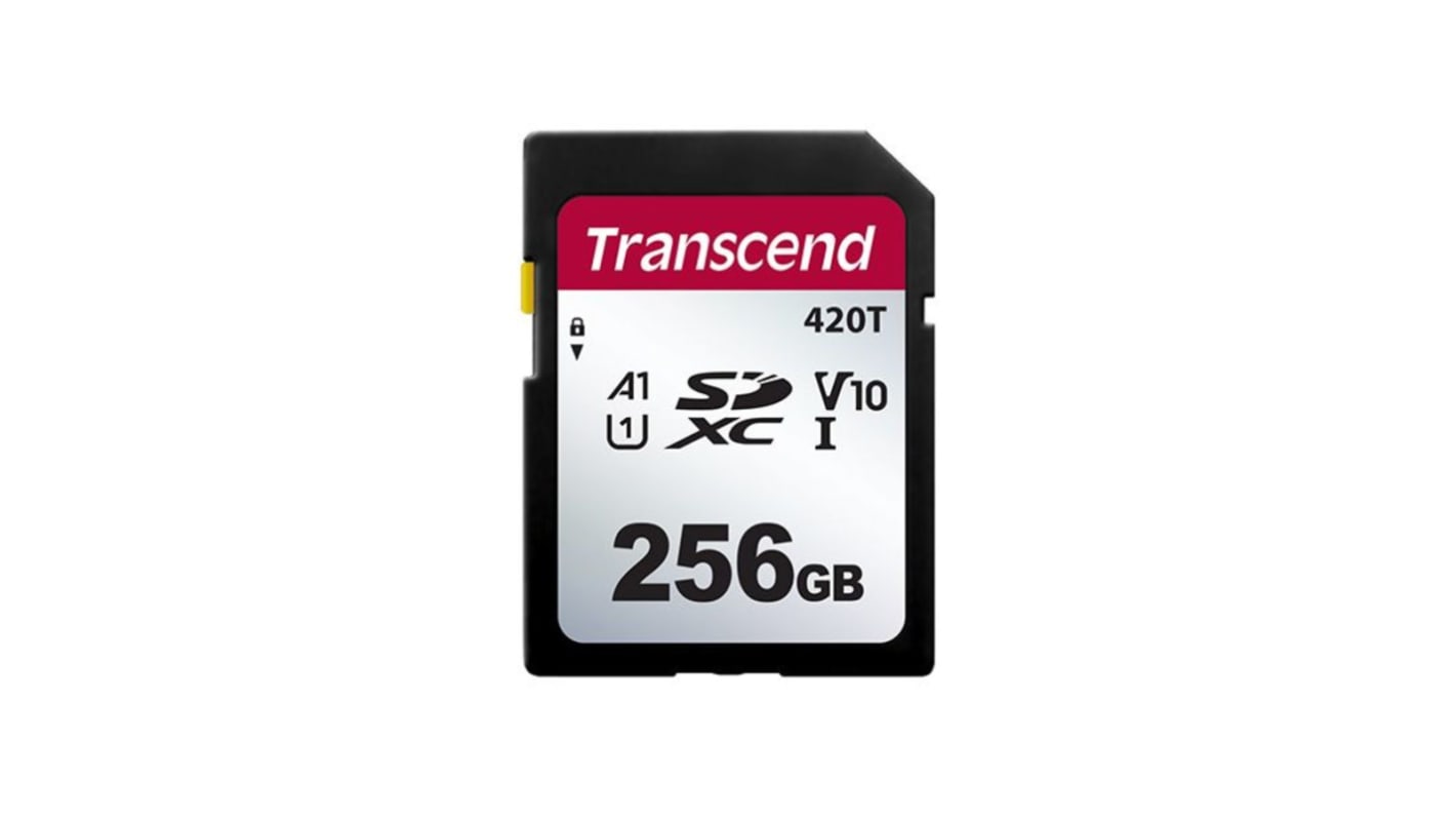 Transcend SDXC SD-Karte 256 GB A1, U1, V10