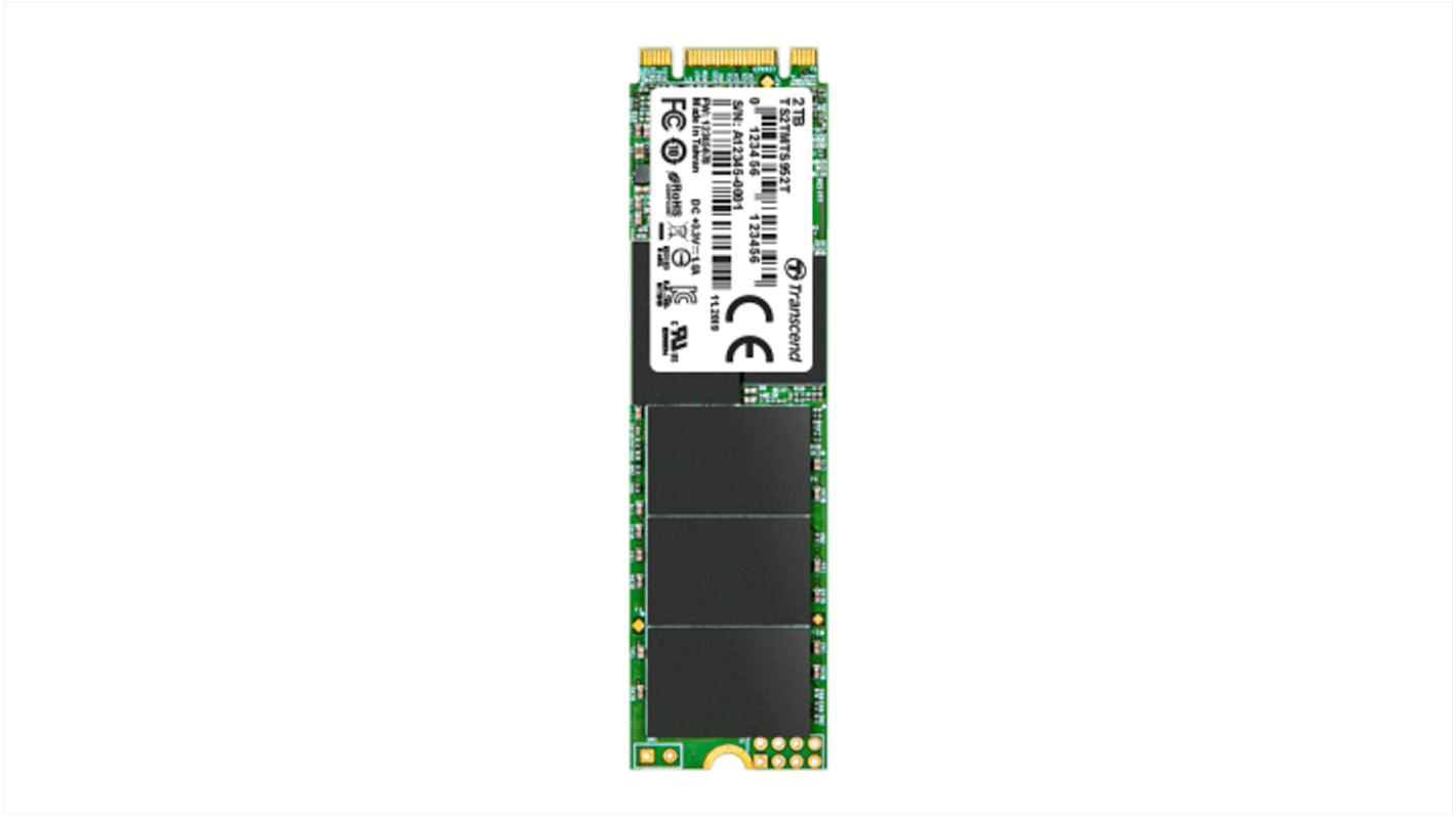 Disque SSD 2 To M.2 SATA III MTS952T-I