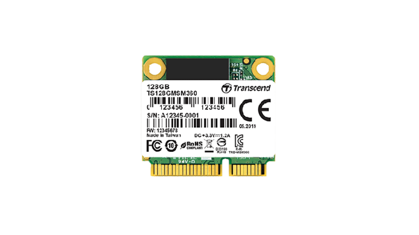 Transcend MSM360I mSata mini 32 GB Internal SSD Hard Drive