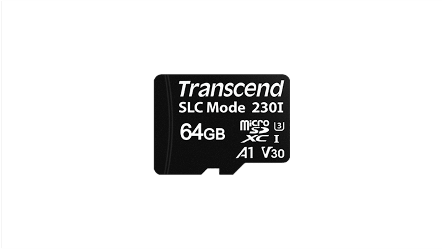 Transcend 64 GB MicroSDXC Micro SD Card, A1, U3, V30