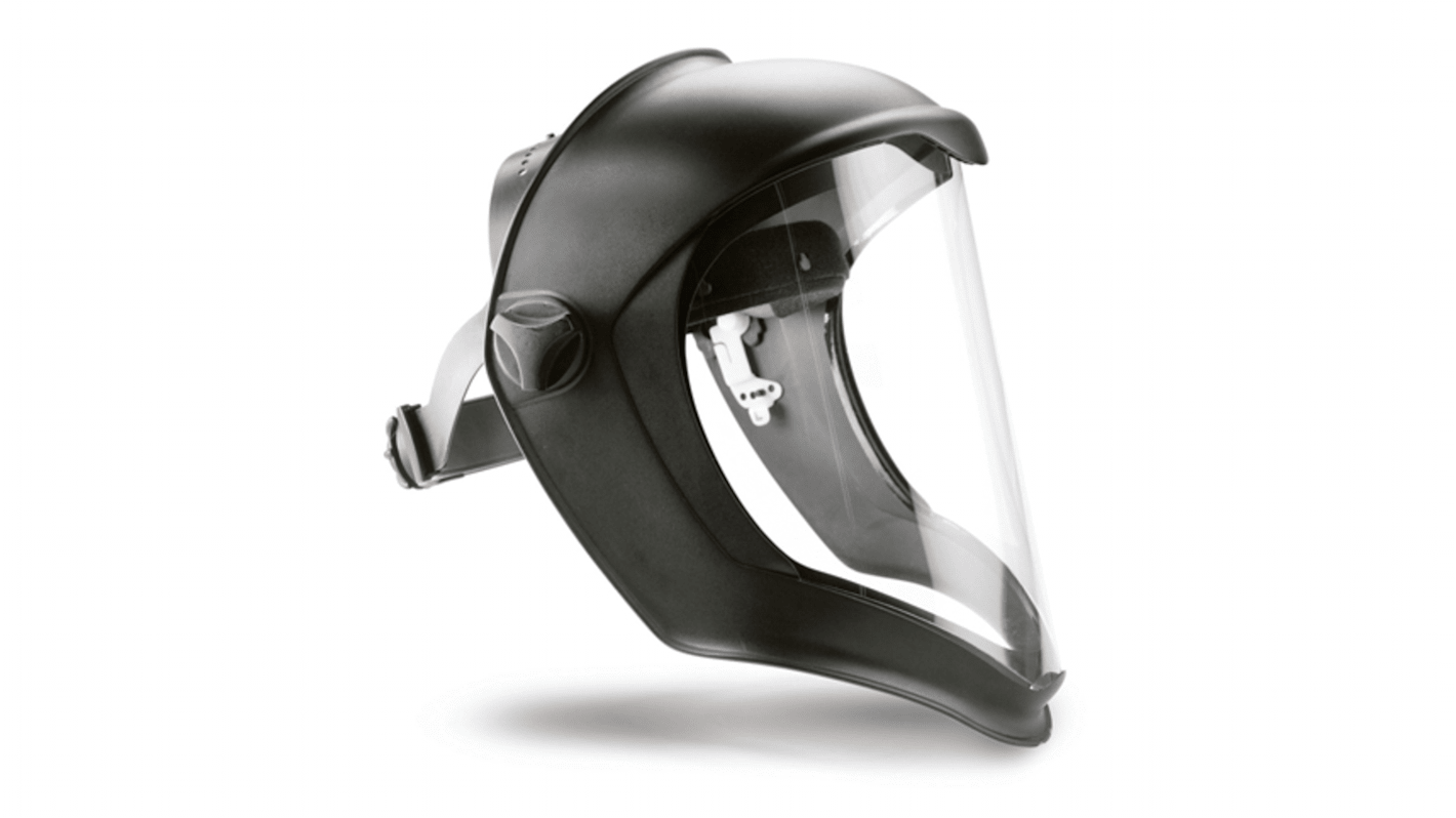 Honeywell Safety Face Shield with Brow, Chin Guard , Resistant To Chemical Splashes, Flying Particles