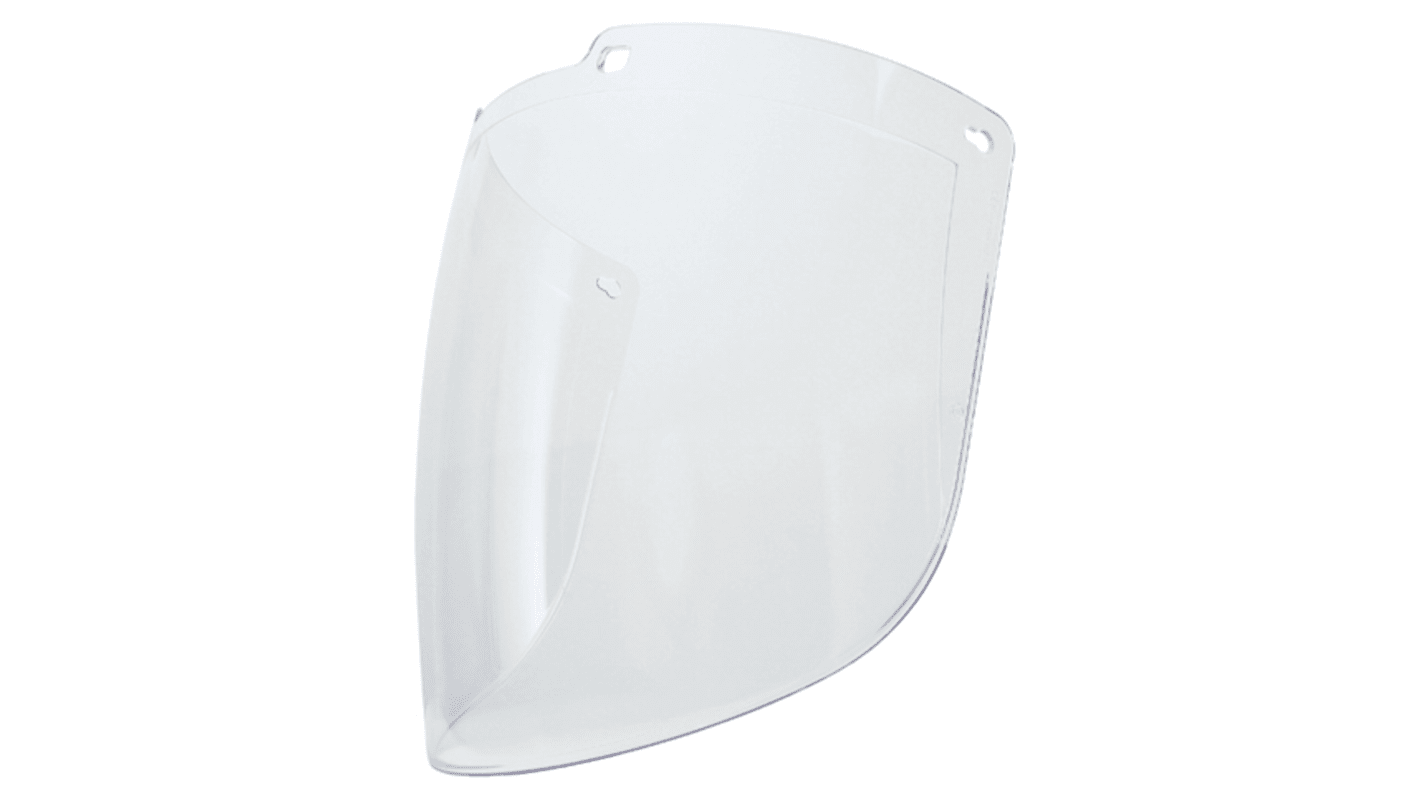 Honeywell Safety Clear PC Visor with Face Guard , Resistant To Chemical, Oil