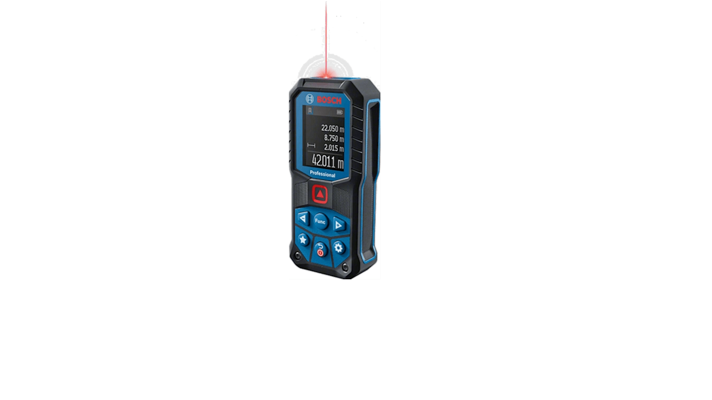 Bosch Digital Laser Entfernungsmesser, metrisch/zöllig, Klasse 2, 515Nm, Grün