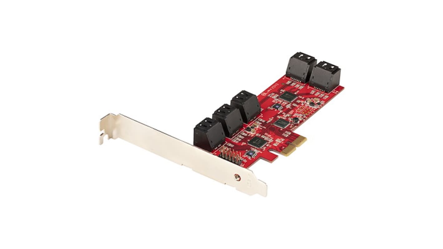 StarTech.com Controllerkarte, PCIe-Karte, 10 Laufwerke, SATA 175 x 142 x 30mm