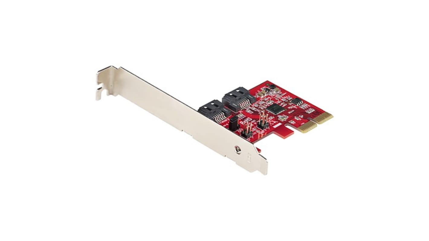 StarTech.com Controllerkarte, PCIe-Karte, 2 Laufwerke, SATA 175 x 142 x 30mm