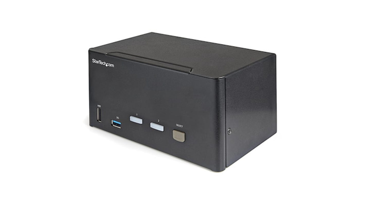 Switch KVM Estéreo 3,5 mm StarTech.com, 2 puertos USB 3 1 DisplayPort