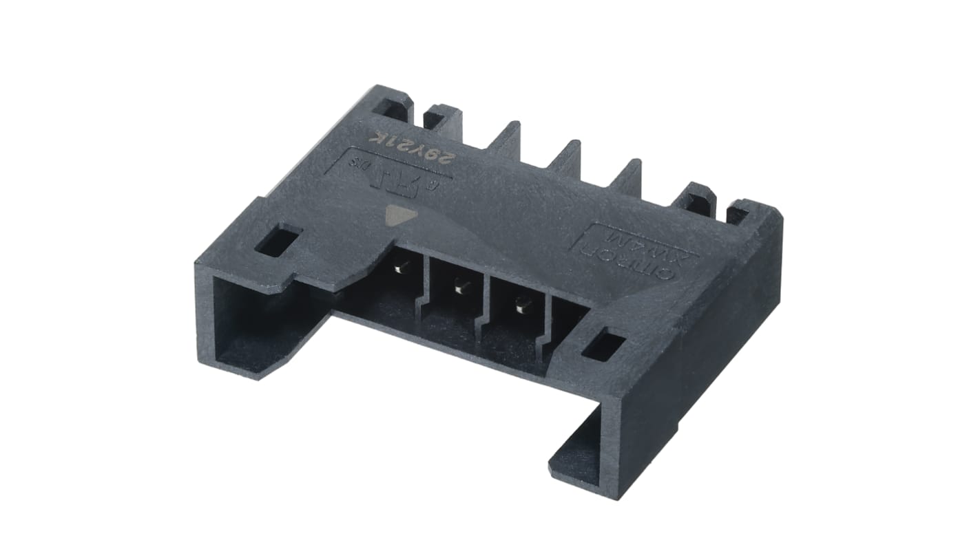 Omron 3.5mm Pitch 4 Way Pluggable Terminal Block, Header, PCB Mount