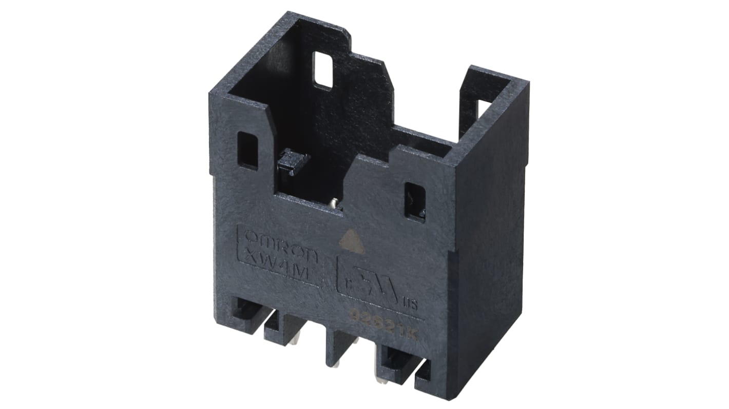 Omron 3.5mm Pitch 4 Way Pluggable Terminal Block, Header, PCB Mount