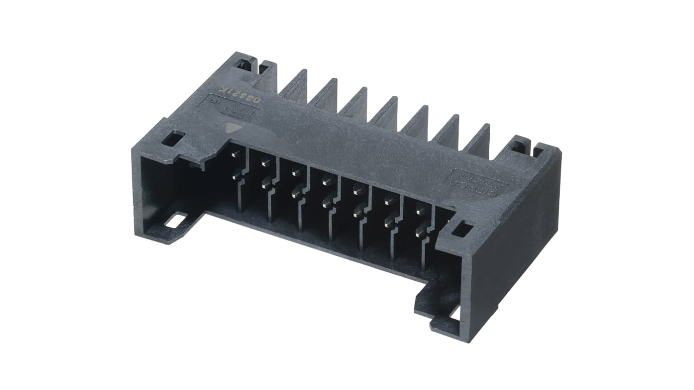Omron 3.5mm Pitch 16 Way Pluggable Terminal Block, Header, PCB Mount