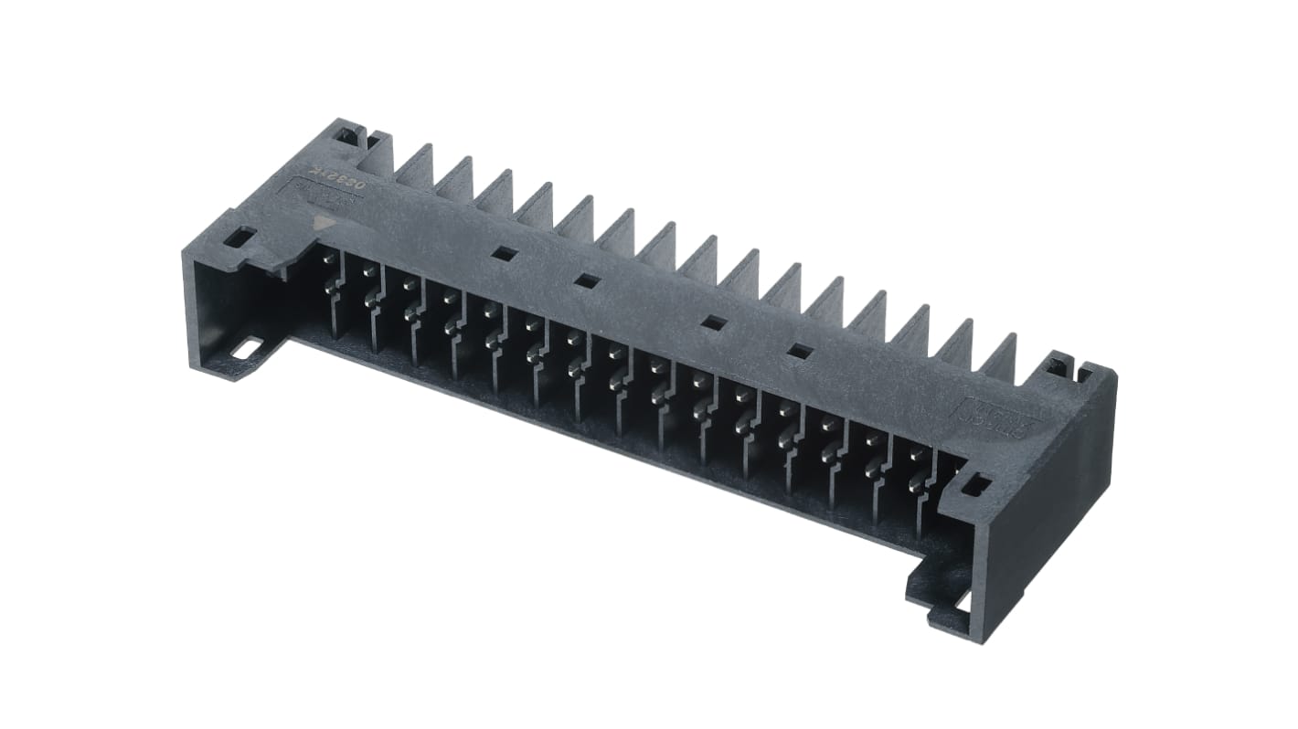 Omron 3.5mm Pitch 32 Way Pluggable Terminal Block, Header, PCB Mount