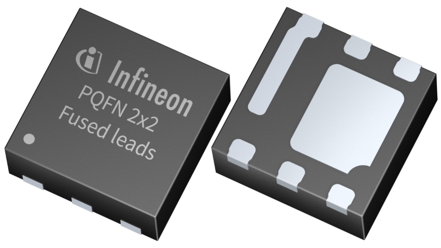 Infineon Nチャンネル MOSFET25 V 55 A 表面実装 パッケージPQFN 2 x 2 6 ピン