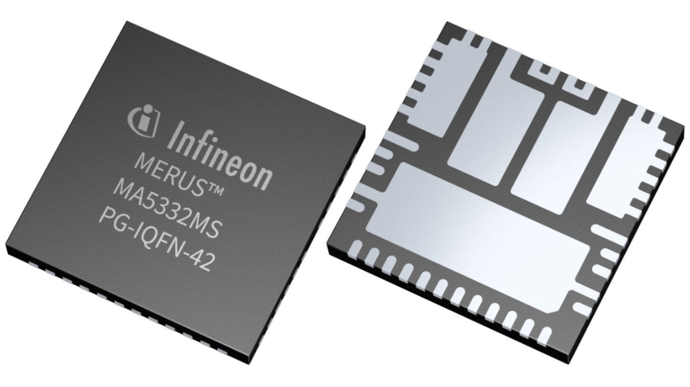 Infineon オーディオアンプ IC オーディオ 200W 表面実装 MA5332MSXUMA1