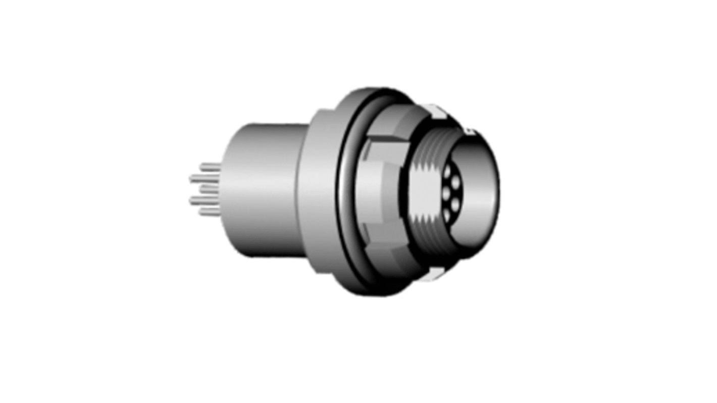 RS PRO Circular Connector, 9 Contacts, Panel Mount, M9 Connector, Socket, Female, IP68