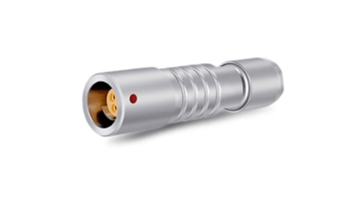 RS PRO Circular Connector, 2 Contacts, Cable Mount, 12.8 mm Connector, Socket, Female, IP68