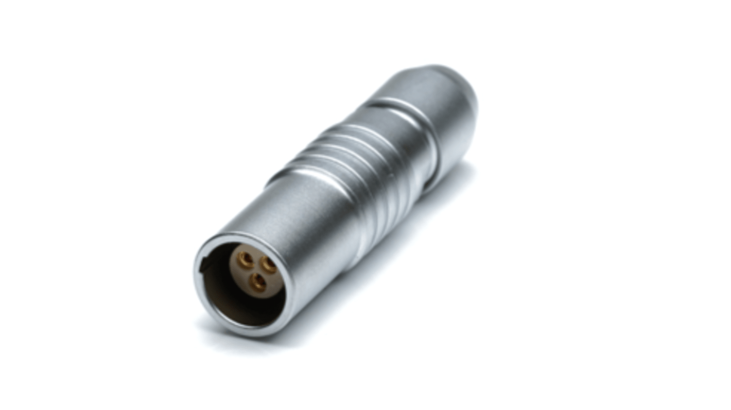 RS PRO Circular Connector, 2 Contacts, Cable Mount, 12.4 mm Connector, Socket, Female, IP50