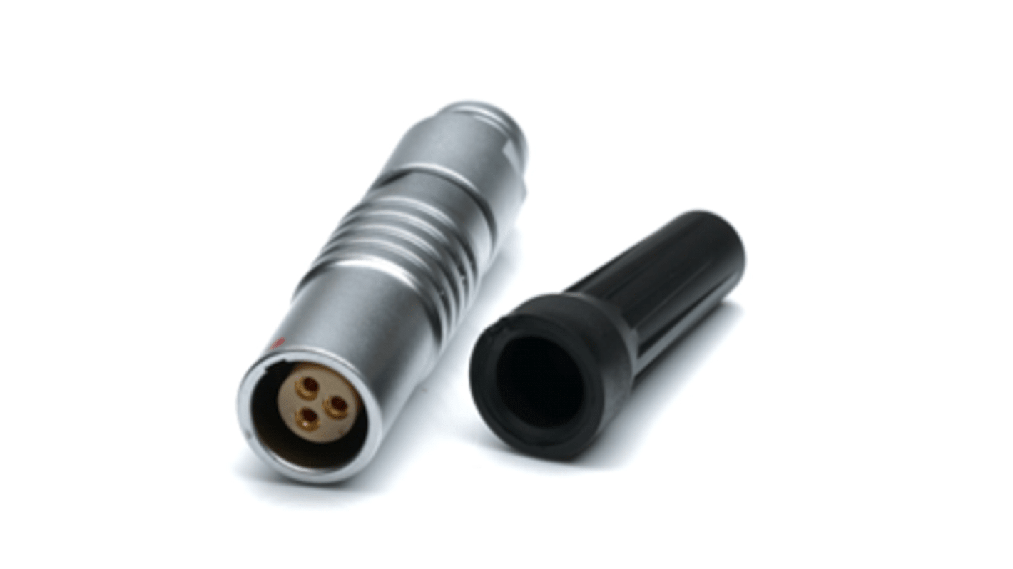 Conector circular RS PRO hembra de 6 vías hembra, montaje aéreo