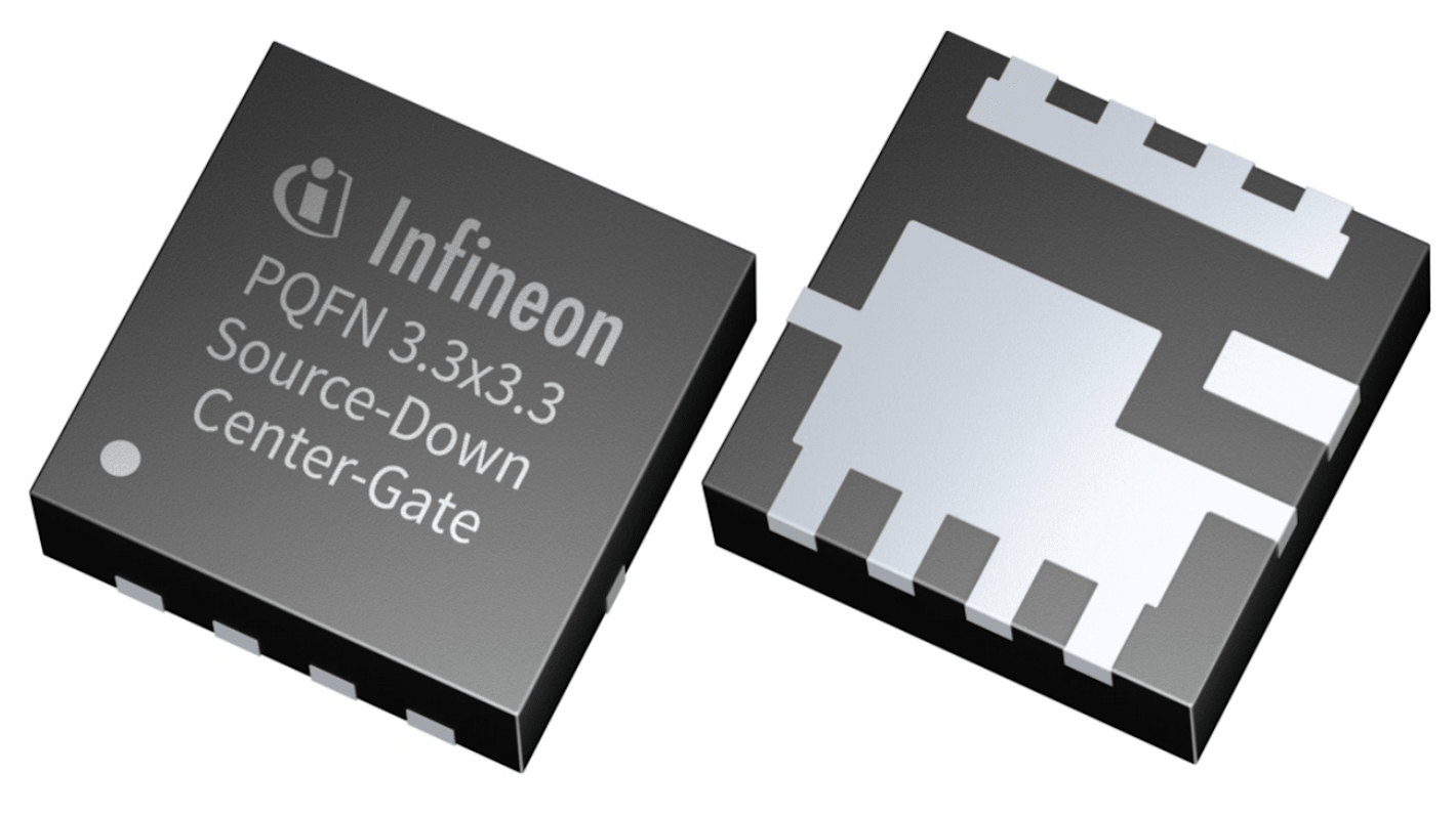 Infineon Nチャンネル MOSFET30 V 253A 表面実装 パッケージPQFN 3 x 3 8 ピン